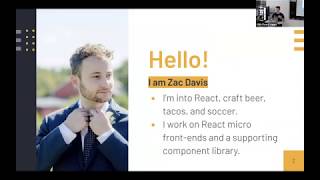 Zac Davis - Getting Started with React Unit Testing