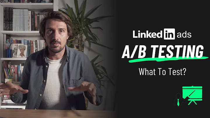 Get The LOWEST Costs With Your LinkedIn Ads (with a/b testing)