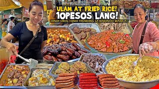 10Pesos lang 'LAHAT ng ULAM pati FRIED RICE' sa BINONDO! Hindi TRENDING at Hindi VIRAL!