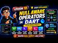 Dart Null Aware Operators Bangla Tutorial🔥 | ?. ?? ??= ?.. ! ...? | Null Safety | Flutter Ready