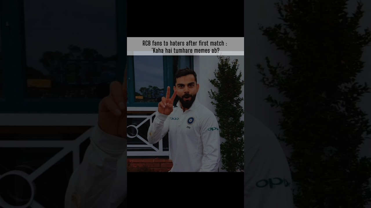 RCB vs KKR match memes | 