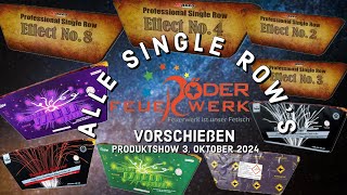 Celebrity Riakeo Single Row Vorschießen von Röder Funke Rising Python Green/Purple & Feuerfächer Rot & Silber Wealth