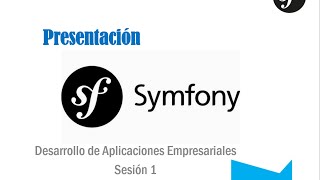 01 Symfony - Introducción