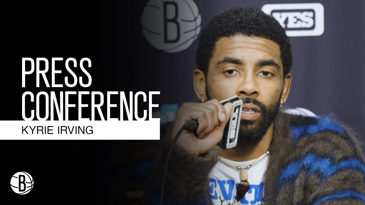 Kyrie Irving PostGame Press Conference Brooklyn Nets vs. Atlanta