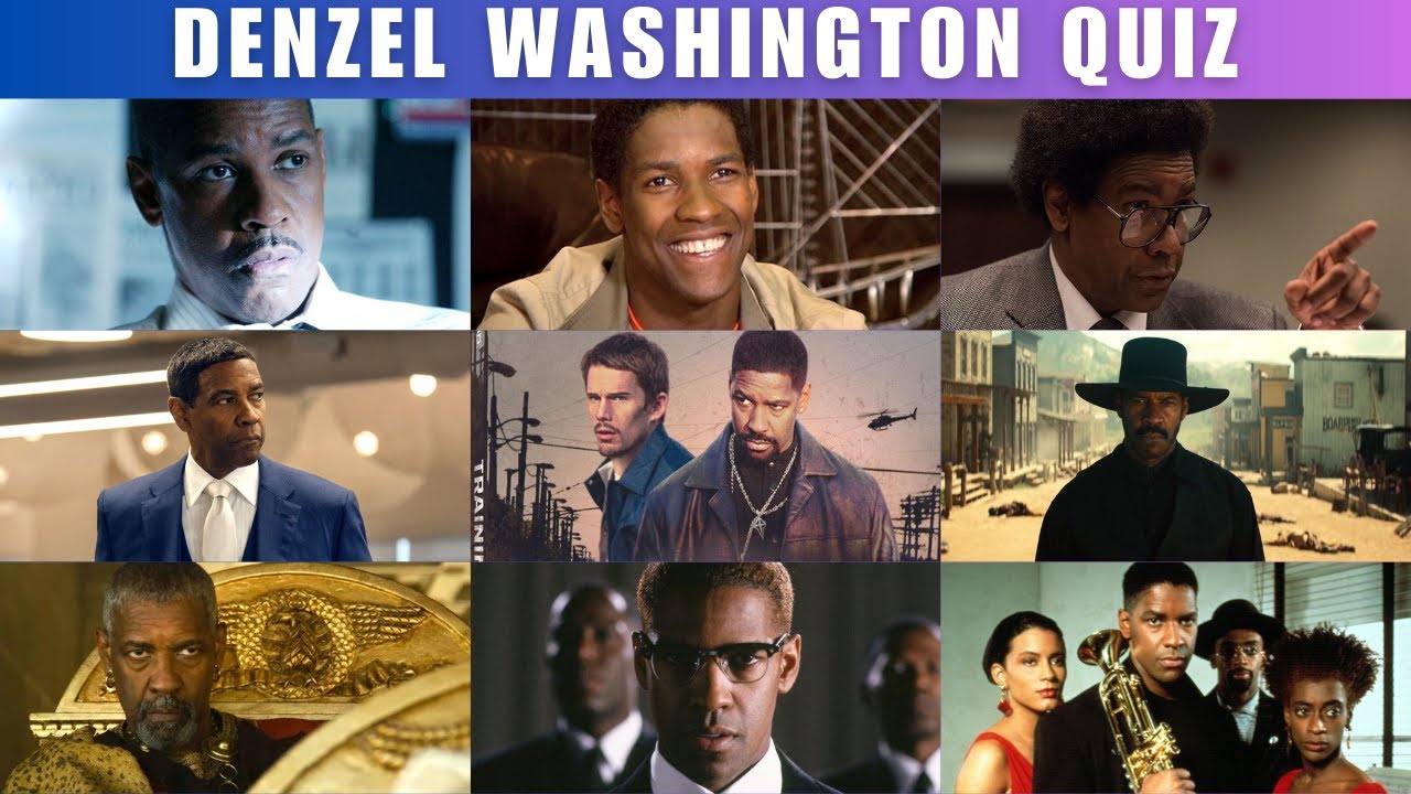 🎬 Guess the Denzel Washington Movie! | DailyFactoid Quiz Highest 2 lowest