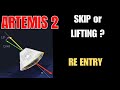 How Artemis II Survives 5,000°F: Skip, ballistic and Lofted Entries Explained