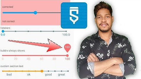 Bubble seekbar in sketchware hindi videos/Aauraparti