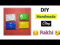 Clay se rakhi kaise banaye😘/ DIY Handmade clay rakhi / clay se banaye beautiful rakhi 
