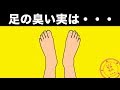 足が臭い衝撃の理由、実はストレス？その健康対策【モルモル雑学】