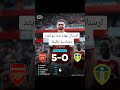 ارسنال ينتصر على ليدز يونايتد 