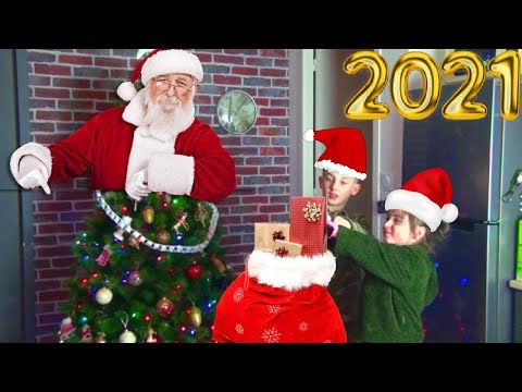 მათეს და ნინას საახალწლო ზღაპარი New Year's story საახალწლო საჩუქრების გახსნა!