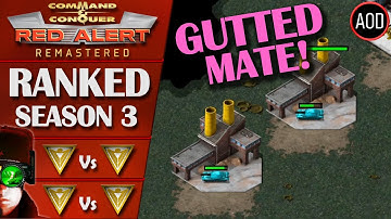 Command & Conquer Remastered: Red Alert (C&C RA) - 1v1 Online Ladder / Ranked - Season 3