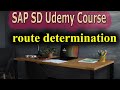 75 SAP SD Free Course Route Determination