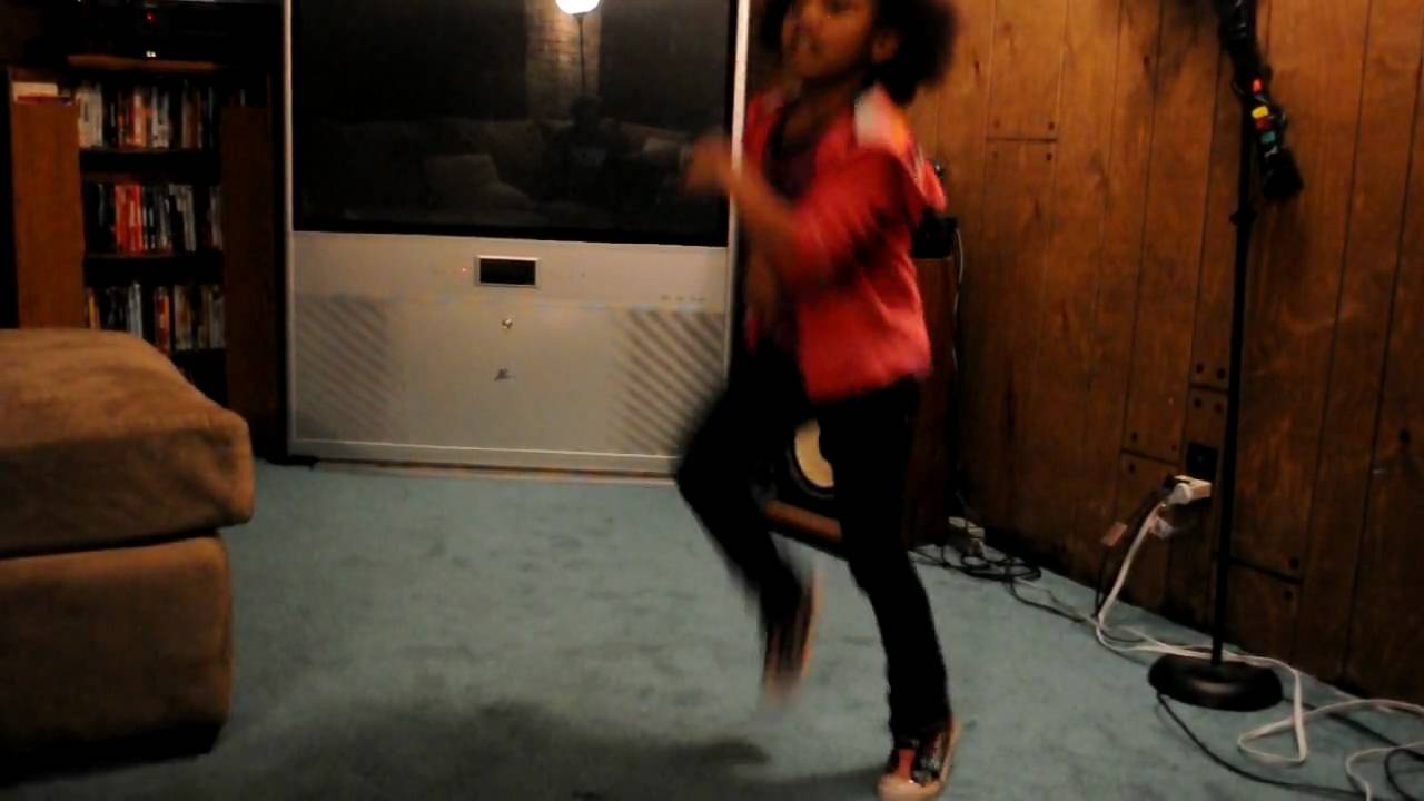 6 yr old dancing to You're A Jerk