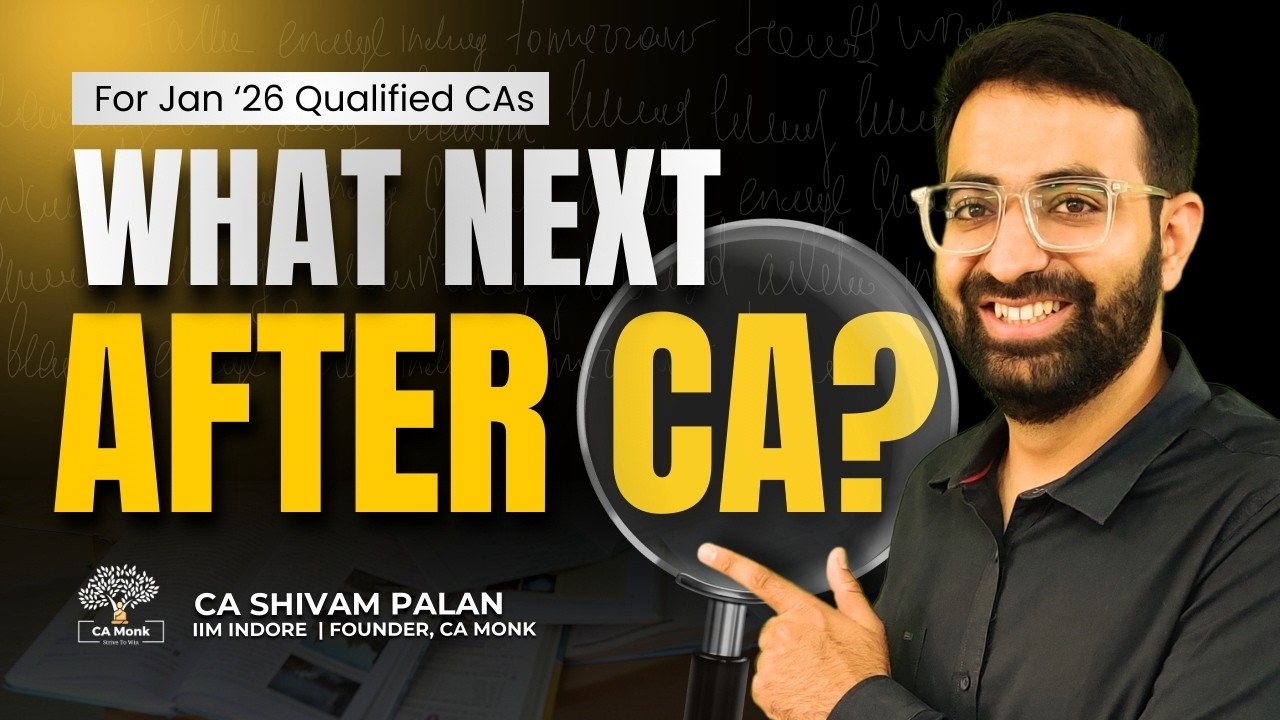 What Next After CA? For Jan 26 Qualified CAs