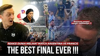 “The Best World Cup Final Ever” Lihatlah Reaksi Dunia Saat Melihat Laga Dramatis Argentina v Prancis