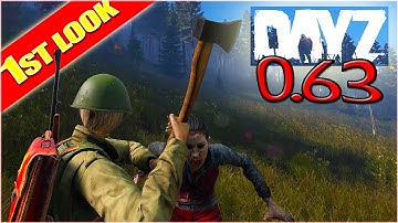 DayZ 0.63 Gameplay - 1st LOOK - Stress Test