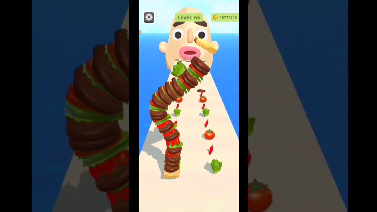 Sandwich Runner Gameplay Android/Ios Level 65 