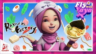 Fly With Yaya - Jom Belajar Buat Ramen Halal! (ENG/JP captions)