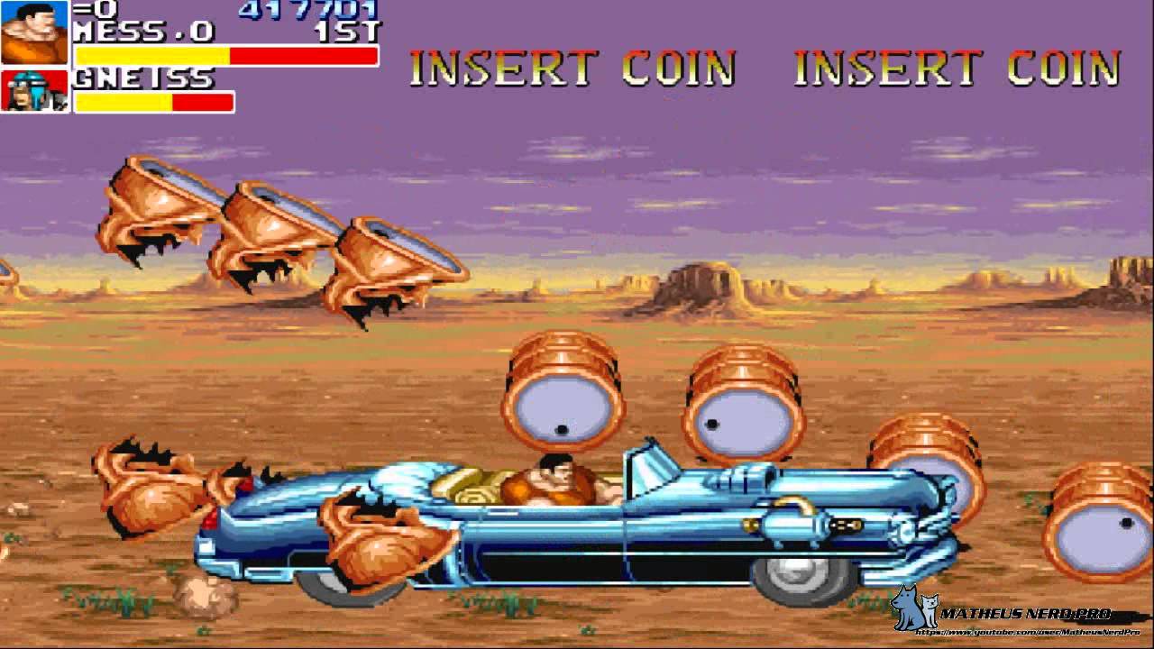 Cadillacs and Dinosaurs Arcade Longplay HD YouTube