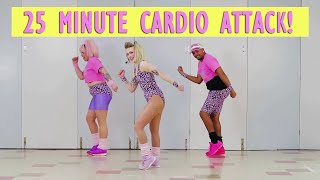 Retro 80s aerobics - high impact 25 minutes - Solid Gold Fitness