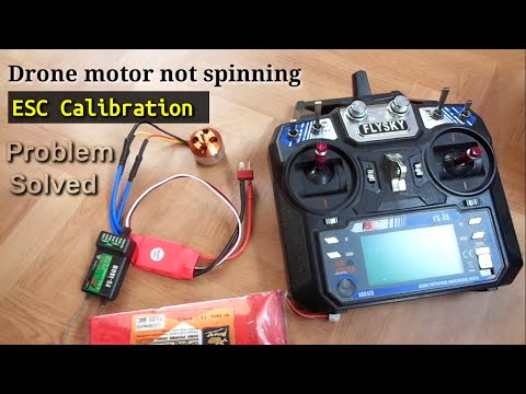 Drone motor not spinning | ESC calibration 30A Simon k ESC [SOLVED] Brushless motor not working