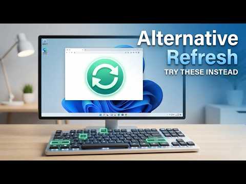Alternative Ways to Refresh Your PC and Browser | Quick Methods