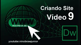Criando site vídeo 9 - Menu DroupDown @ninobrawjunior