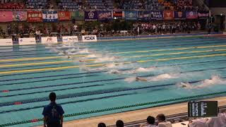 2018IH 競泳男子100m自由形　予選6組