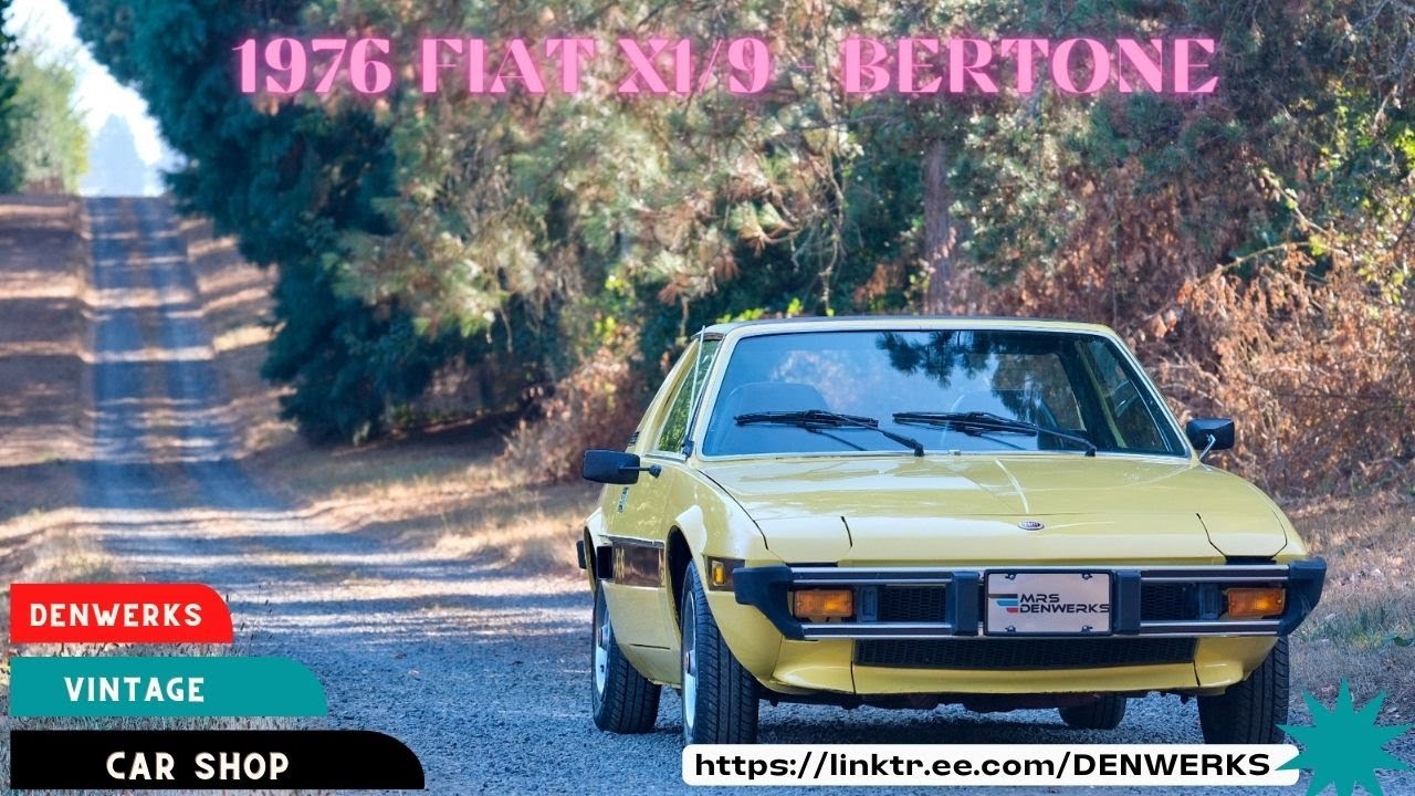 1976 Fiat X1/9 Bertone - NO RESERVE - DENWERKS - Bring A Trailer