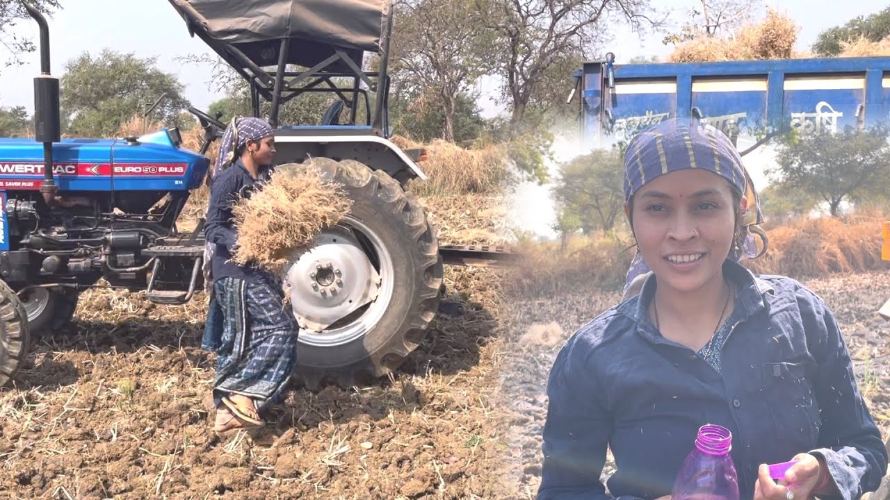 Garmi fasal me Aaj khet ke kam 😱😩