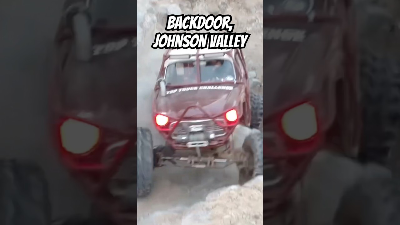 Backdoor, at Johnson Valley, CA.
