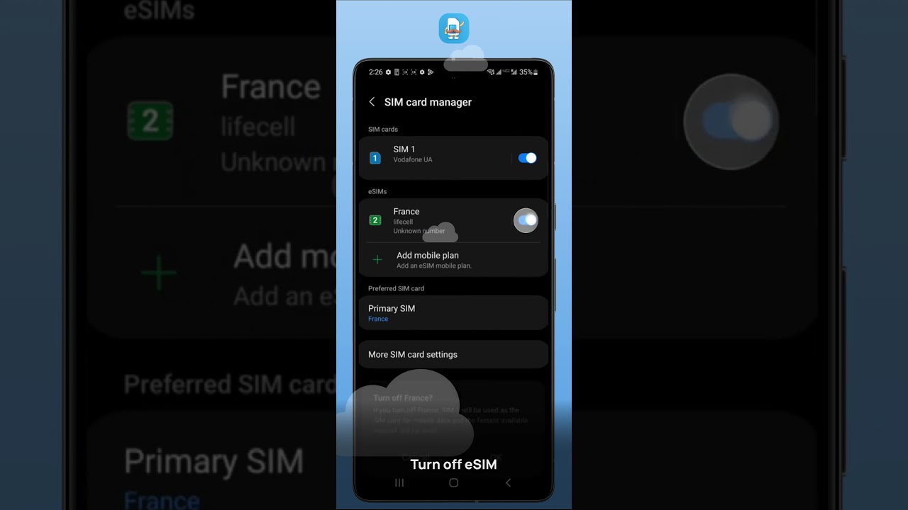 How to Deactivate eSIM on Android FAST! Step by Step  with eSIMo io