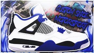 NBA 2K21 Shoe Creation Jordan 4 "Motorsport"