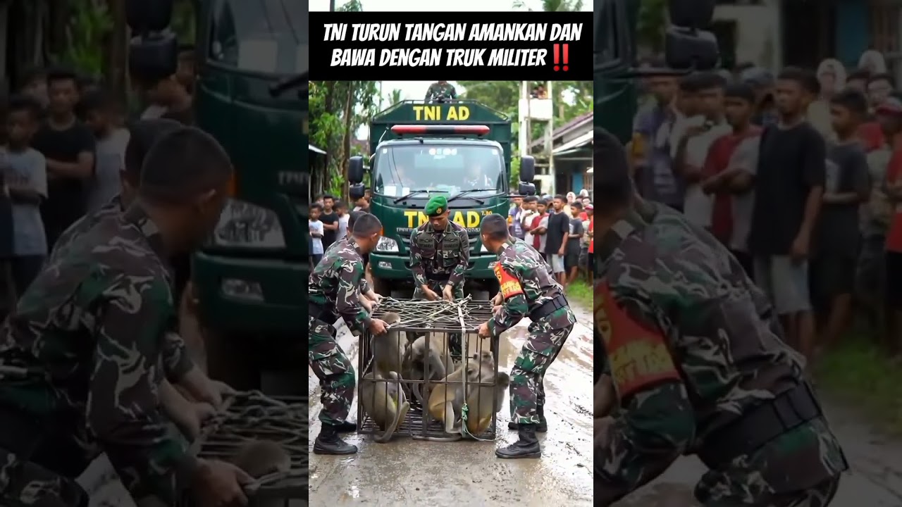 Kawanan Monyet Liar Bikin Panik Warga‼️