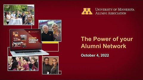 The Power of Your Alumni Network