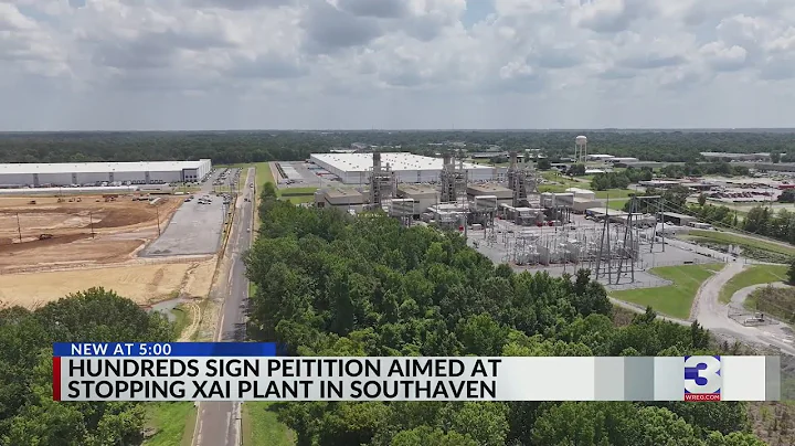 Hundreds sign petition aimed at stopping xAI plant in Southaven