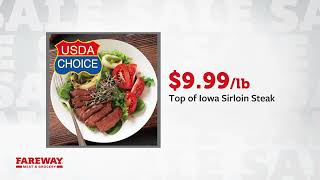 Save this way at Fareway - 7/13/2026 - 7/18/2026 Sale Ends Soon