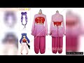 Anime Ranma Shampoo Cosplay Costume Wig  ½ Women Cheongsam Style Stand Up Collar Long Sleeves Shirt