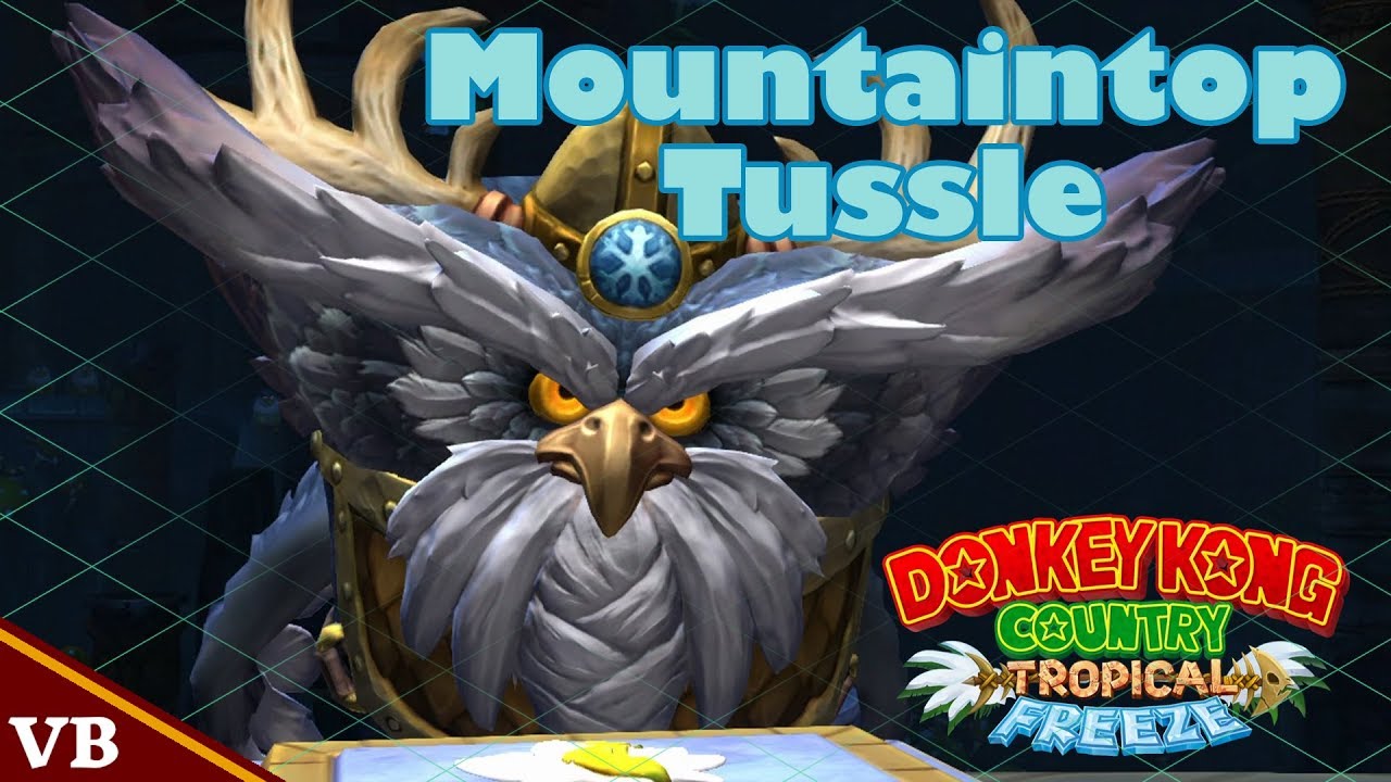 Lavet til at huske Høre fra Rettelse Donkey Kong Country: Tropical Freeze - 2-Boss Mountaintop Tussle - YouTube