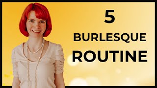Mini BURLESQUE DANCE Sequence for beginners - Burlesque Dance Tutorial