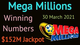 Today Mega Millions Winning Numbers Tuesday 30 March 2021. Mega Millions Drawing Result 3/30/2021