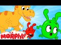 Jurassic Dinosaurs - Morphle and Orphle | Cartoons for Kids | My Magic Pet morphle