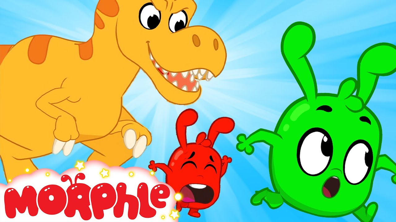 Jurassic Dinosaurs Morphle And Orphle Cartoons For Kids My Magic Pet Morphle Youtube