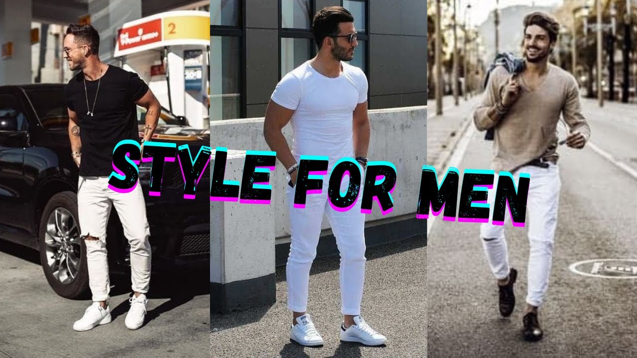 IDEAS PARA VESTIR y COMBINAR PANTALONES BLANCOS HOMBRE/los mejores outfits  