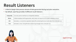 Results Handling: Setting Up Result Listeners | OpenTAP