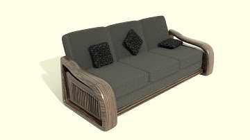 How to Model a Sofa In Autodesk Maya.