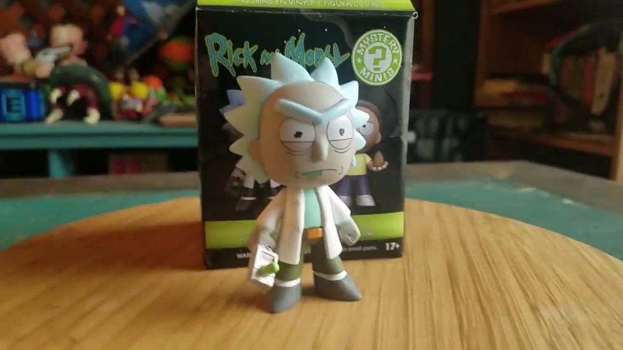 Rick with Portal Gun Rick and Morty Mystery Minis Funko Vinyl Figure Review
