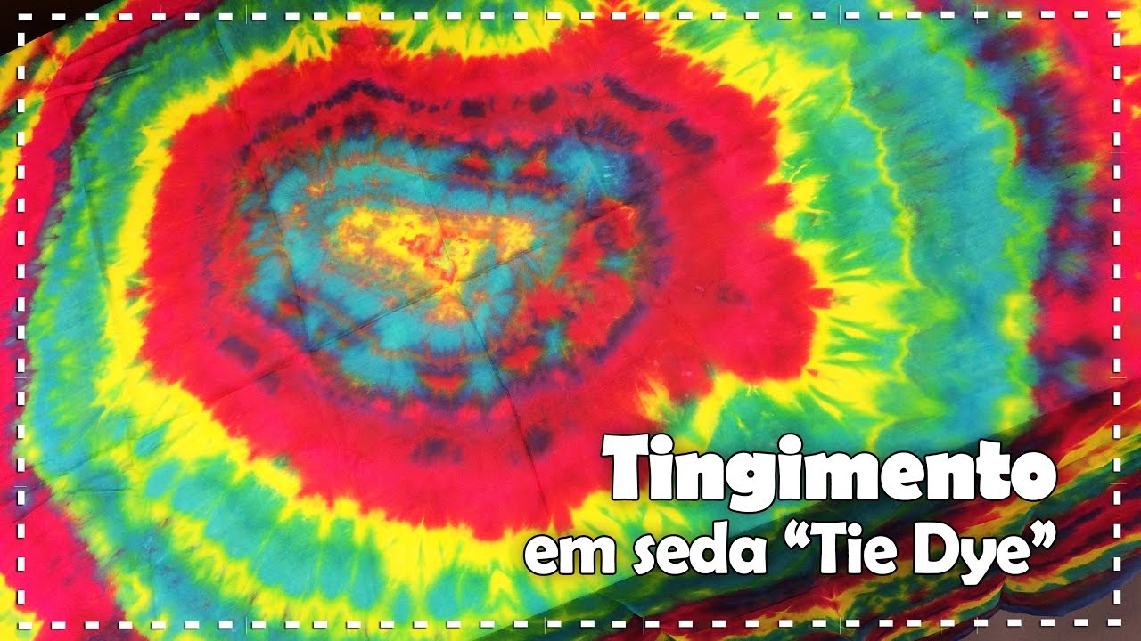 TIE DYE EM SEDA com Linda Vessatti - Programa Arte Brasil - 22/12/2016 