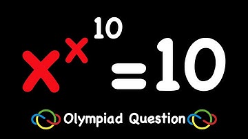 Solving an Interesting Math Olympiad Problem | Solving an Olympiad Equation Using Substitution